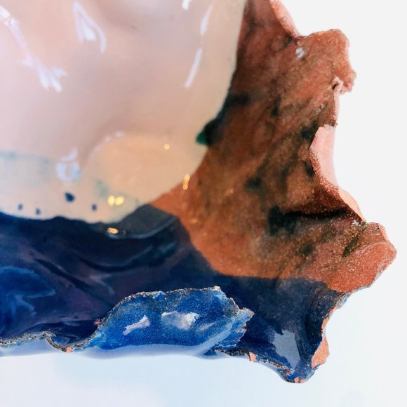 Handmade Glazed Ceramic Trinket Bowl / Dish - Picture 13 of 16